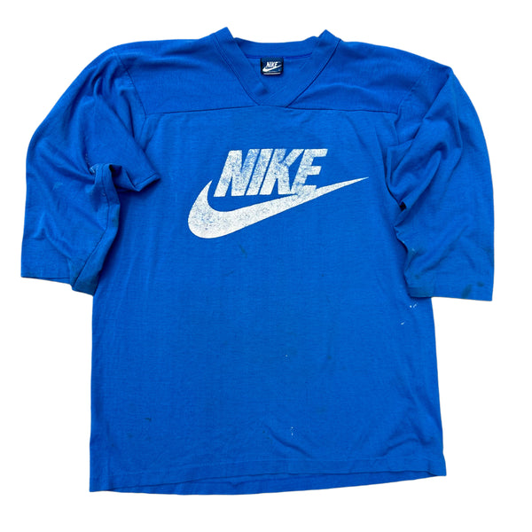 Original 80s Nike Blue Tag Jersey Top Shirt