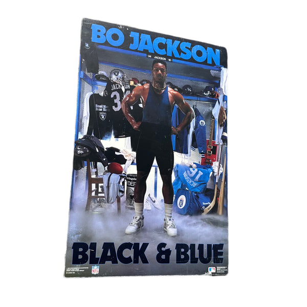 Original 90s Bo Jackson “Nike” Posterboard Display